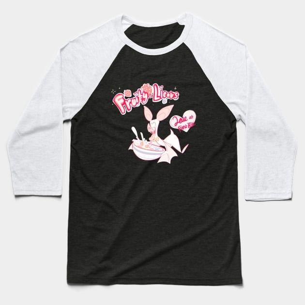 Fruity-Licious Baseball T-Shirt by PinkParadise